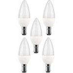 [jamais utilis�] 5 packs d'ampoules led b15, ampoule incandescente 5 w, 220v 270 lm, lumi�re du jour ...