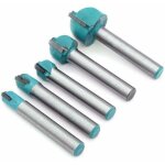 5 pcs 6mm tige routeur core box bits ? fraise � rainure ronde outils � bois 6mm / 8mm / 10mm / 12mm / ...