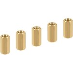 5 pcs m5 espaceurs, laiton hex pcb entretoises Écrous, conserver hauteur cohérent, excellent pour carte ... 5 pcs m5 espaceurs, laiton hex pcb entretoises Écrous, conserver hauteur cohérent, excellent pour carte ...