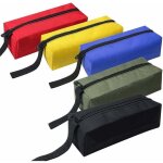5 pcs pack fermetures clair utilitaire impermeabile en tissu pochettes / plus petite des vis clous outils ...