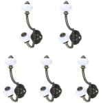 5 pcs patère antique crochet mural cintre simple porte - manteau rétro décorations de capuchon patères ... 5 pcs patère antique crochet mural cintre simple porte - manteau rétro décorations de capuchon patères ...