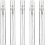 5 pices 10 ml gazon parfum flacon vaporisateur transparent atomiseur rechargeable petits contenants ...