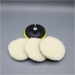 5 pi�ces 180mm laine polissage �ponge disque polissage tampons de polissage pour machine � polir machine ...