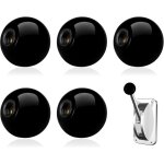5 pi�ces bouton de levier � bille m10 x 35mm, noir poign�e boule ronde, filetage int�rieur en laiton, ...