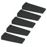 5 pi�ces cale porte caoutchouc souple, hauteur reglable antid�rapante bloc, non toxique, non odeur arr�t ...