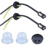 5 pi�ces durite essence debroussailleuse pieces detachees filtre essence pour tondeuse taille haie taille ...
