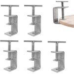 5 pi�ces ensemble mini serre joint en c, 78 mm acier inoxydable serre - joints c robustes, torsion � ...