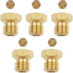 5 pi�ces gicleur gaz butane universels, injecteur de gaz gicleur bouteille kit de conversion, gpl bouteille ...