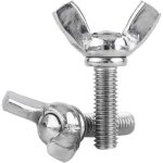 5 pièces m6 304 acier antirouille din316 boulons à oreilles de pouce (m6 16) 5 pièces m6 304 acier antirouille din316 boulons à oreilles de pouce (m6 16)