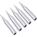 5 pi�ces panne � souder 900m - t - 1. 2d, pointe de fer � souder de remplacement, pointes de soudure ...