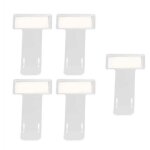 5 pi�ces pince � ticket de stationnement autocollant support pour pare - brise organisateur de voiture ...