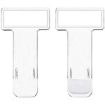 5 pices pince  ticket de stationnement voiture autocollant pare - brise porte - billet carte support ...