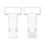 5 pices pince  ticket de stationnement voiture autocollant pare - brise porte - billet carte support ...