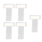 5 pi�ces pince � ticket de stationnement voiture autocollant pare - brise porte - billet carte support ...