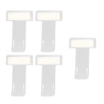5 pi�ces pince � ticket de stationnement voiture autocollant pare - brise porte - billet carte support ...