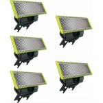 5 pi�ces rasoir lame compatible avec philips oneblade de remplacement one blade pro lames hommes - anmi ...