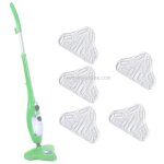 5 tampons de rechange compatibles avec les nettoyeurs vapeur h2o x5 steamboy h20 s302 s001 skg 1500w ...