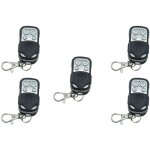 5 télécommandes universelles portail automatique fréquence 433. 92 mhz code fixe 5 télécommandes universelles portail automatique fréquence 433. 92 mhz code fixe