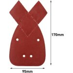 50 feuilles de papier abrasif pour ponceuse, grains 40 / 60 / 80 / 120 / 240, pour ponceuse black and ...