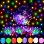 50 mini led ballon d�co lanterne papier mariage anniversaire