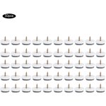 50 pcs antid�rapant meubles feutre pad rond heavy duty nail - on slider glide pad plancher protecteur ...