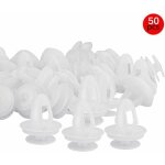 50 pcs clips de fixation en plastique clips panneau de porte universels agrafe panneau de porte clips ...