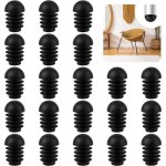 50 pcs protection pied de chaise, embout pied de chaise 19mm, couvre - jambes de chaise, bouchon pied ...