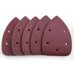 50 pcs souris ponceuse papier abrasif 40 / 60 / 80 / 100 / 240 grains crochet et boucle assortiment de ...