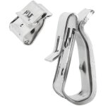 50 pi�ces clips de c�ble, serre - c�bles en acier inoxydable, sterilisateur bocaux conserves, fixation ...