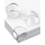 50 pices coin de table protection bb, protge angle meuble bebe transparent. rond