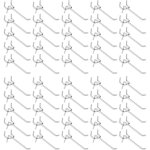 50 pi�ces crochets pour panneau perfor�, crochets pour �tag�res murales pour affichage panneau perfor� ...