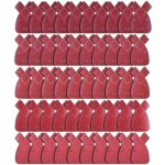 50 pices feuilles abrasives feuille de ponage 10 x grains 40 / 60 / 80 / 120 / 240 papier abrasif triangles ...