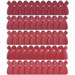 50 pices feuilles abrasives feuille de ponage 10 x grains 40 / 60 / 80 / 120 / 240 papier abrasif triangles ...