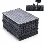 50 pices kit crevaison outils, meche pneu crevaison en caoutchouc pour la rparation d'urgence de pneus ...