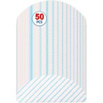 (50 pi�ces) tampons de vadrouille jetables pour ecovacs deebot ozmo t8 / t8 + / t8 aivi / t9 / t9 max ...