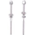 50 pi�ces tendeur de c�ble garde - corps main courante en acier inoxydable, embout goujon filet� pour ...