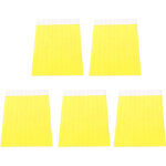 500 bracelets en papier jetables, r�sistants � l'eau et d�chirure, poignets jaunes pour �v�nements et ...