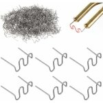 500 pièces agrafes chaudes métal 0. 8mm agrafe de soudure plastique baguettes de soudage agrafe chaude ... 500 pièces agrafes chaudes métal 0. 8mm agrafe de soudure plastique baguettes de soudage agrafe chaude ...