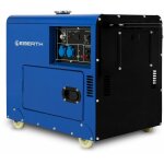5000 watt groupe electrogene diesel, generateur electrique avec moteur diesel 10 cv, 4 temps, d�marreur ...