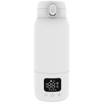 500ml chauffe biberon nomade sans fil: chauffe lait maternel portable b�b� et batterie longue dur�e, ...