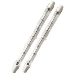 500w tube r7s 118mm halog�ne dimmable blanc chaud 2800k ampoule crayon r7s lin�aire 11000lm ac 200 - ...