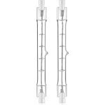 500w tube r7s 118mm halog�ne dimmable blanc chaud 2800k ampoule crayon r7s lin�aire 11000lm ac 200 - ...