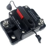 Vurahome - 50a amp disjoncteur double batterie ip67 �tanche 12v 24v fusible r�armement manuel disjoncteur ...