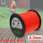 Vurahome - 50m 120m 2. 7mm tondeuse � gazon corde d�broussailleuse cordon fil rouleau nylon corde tondeuse ...