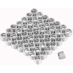 50pcs insert de r�paration de filetage, helicoil m8, insert filet�, inserts filet�s h�lico�daux en fil ...