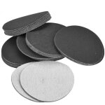 50pi�ces papier abrasif 75mm, disque de pon�age de 400 grain, papier de polissage, ponceuse disque pon�age ...