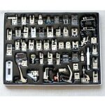 52 pi�ces de machine � coudre de pied multifonction de pied de presse professionn pour fr�re, chanteur ...