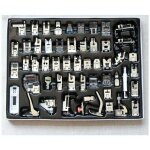 52 pi�ces de machine � coudre de pied multifonction de pied de presse professionnelle pour fr�re, chanteur ...