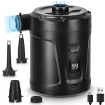 5200 mah pompe � air �lectrique, gonfleur d�gonfleur �lectrique, batterie rechargeable , gonfleur matelas ...