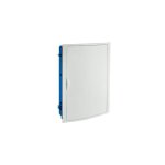 Solera - 5260hgw tableau lectrique encastrable sur placo 42 modules - porte pleine - 544x362x113mm
